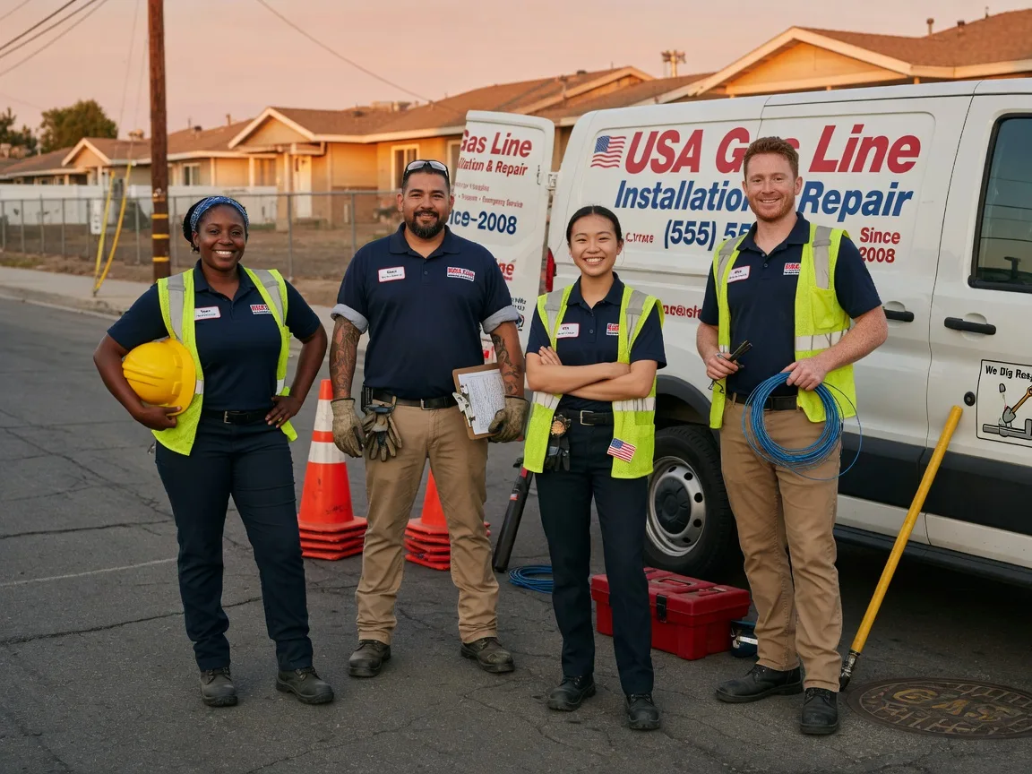 Gas Line Installation company in Vallejo, CA